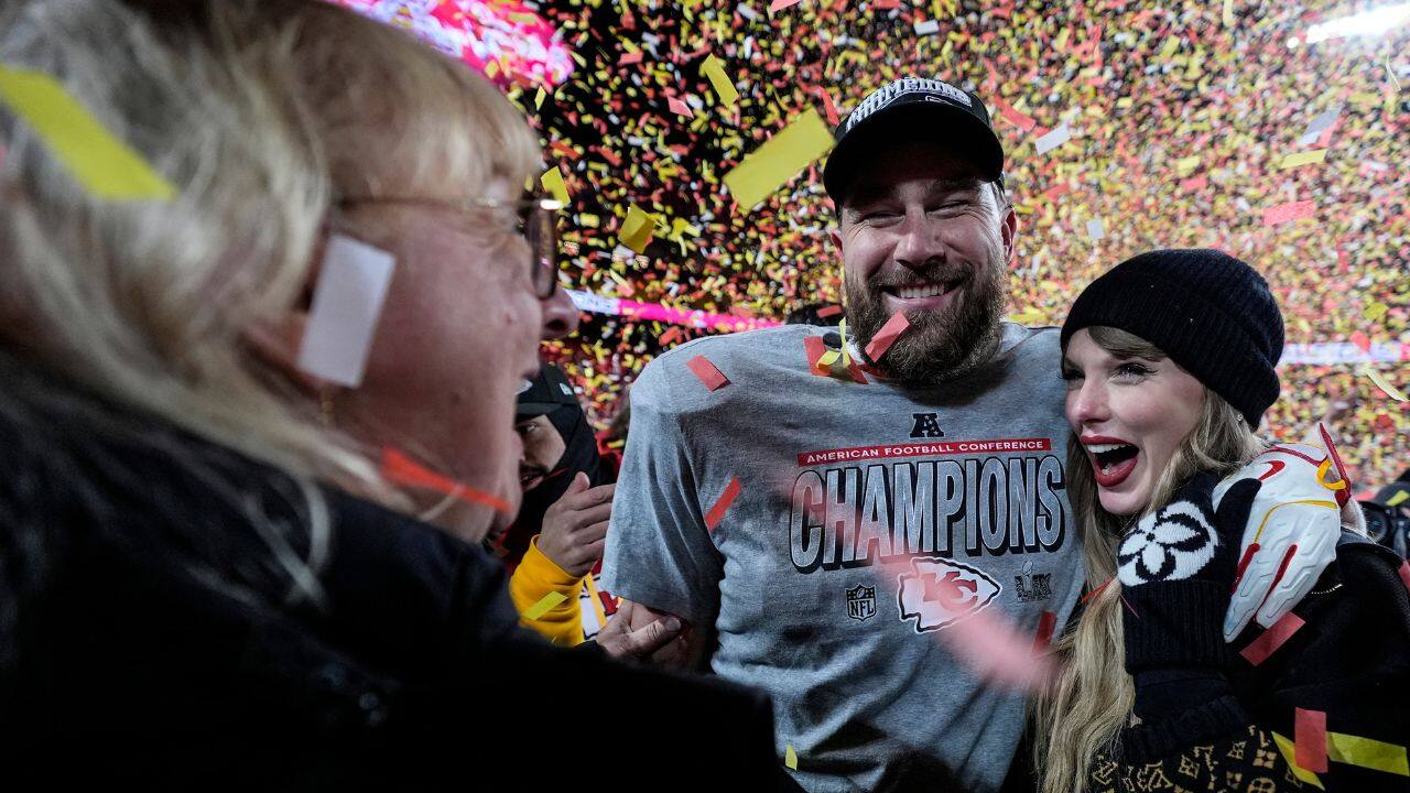 Taylor Swift and Travis Kelce celebrate latter's win at Super Bowl with a lavish dinner party