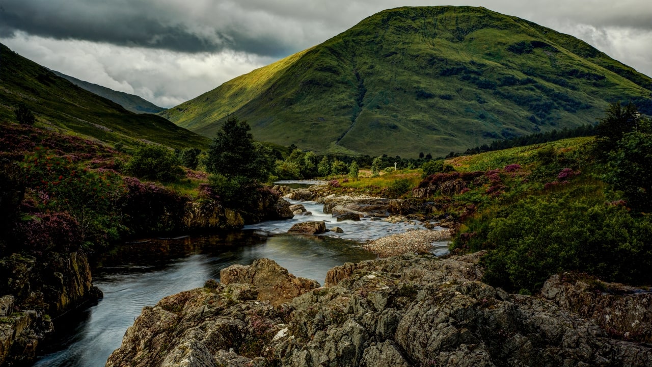 9. Scottish Highlands From misty lochs to majestic mountains, the Scottish Highlands are a haven for peace seekers. Explore its enchanting castles, serene trails, and charming villages, all while leaving your gadgets behind. (Image: Canva)