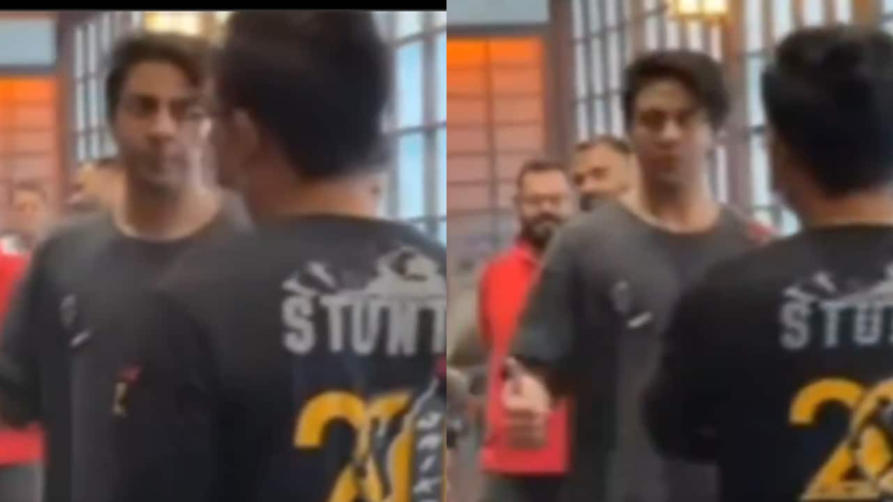 Shah Rukh Khan son Aryan Khan's video leaked from his directorial debut Stardom's set, watch here