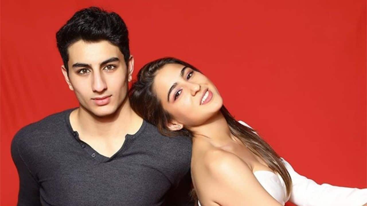 Sara Ali Khan cheers for brother Ibrahim Ali Khan after Karan Johar announced a movie with him , says "welcome to the movies"