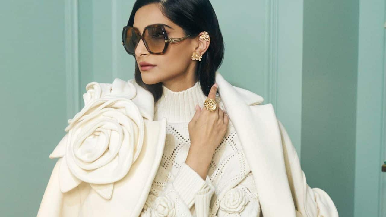 Sonam Kapoor turns heads at Elie Saab's fashion show at Paris Fashion Week