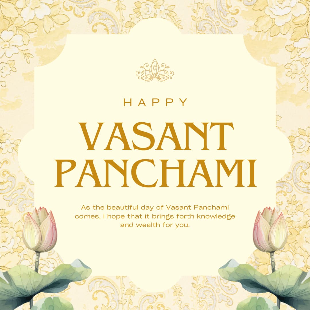 Happy Basant Panchami 2025