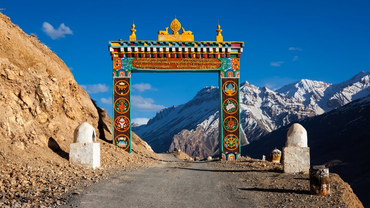 2. Spiti Valley, Himachal Pradesh For those seeking raw, untamed beauty, Spiti Valley is your haven. Surrounded by barren mountains, vibrant monasteries, and hidden villages, Spiti offers landscapes that look almost otherworldly. The towering peaks and remote charm are perfect for creating those jaw-dropping travel shots. (Image: Canva)