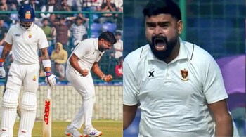 Himanshu Sangwan dismissed Virat Kohli in Ranji Trophy clash. (Photo: X)