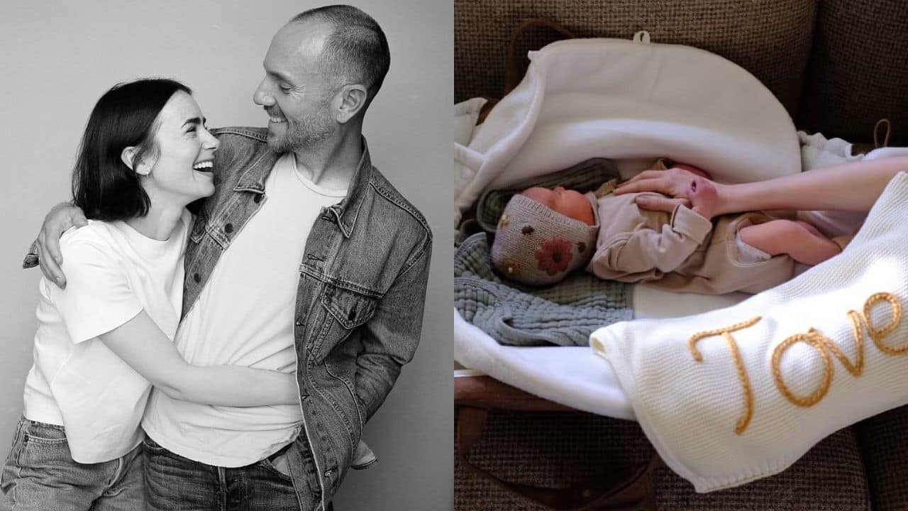 Emily in Paris actress Lily Collins and husband Charlie McDowell welcome baby girl through surrogacy, see first pic