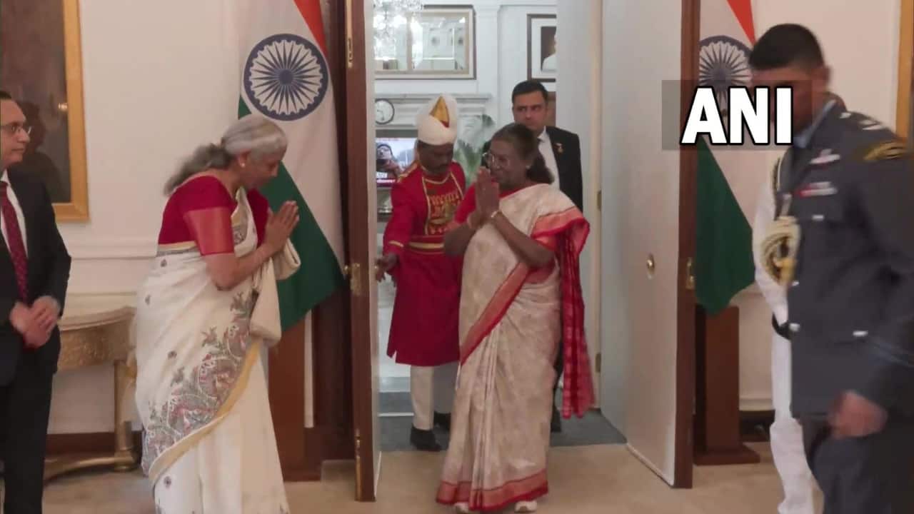 Nirmala Sitharaman meets President Droupadi Murmu ahead of Union Budget 2025 presentation: See pic