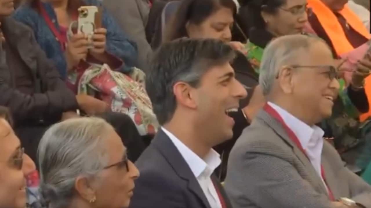 Narayana Murthy, son-in-law Rishi Sunak attend Jaipur Literature Festival. Watch