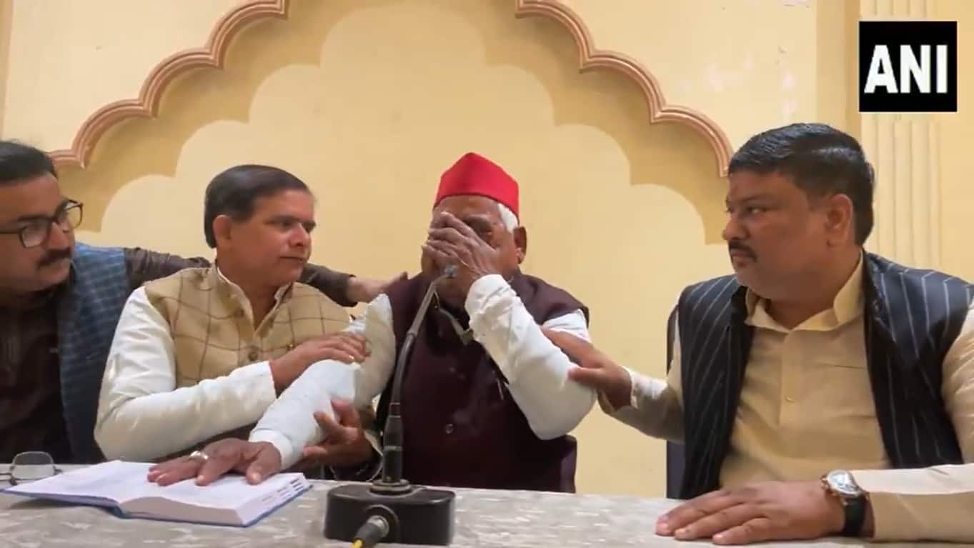 Watch: SP MP breaks down before media as missing Dalit woman found dead in Ayodhya canal Watch: SP MP breaks down before media as missing Dalit woman found dead in Ayodhya canal