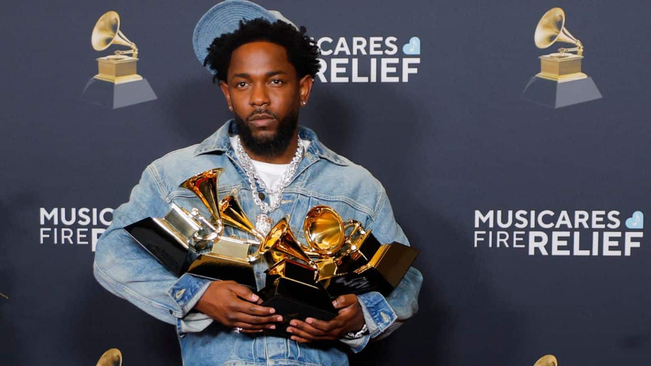 Grammys 2025: Kendrick Lamar sweeps the awards with five wins for Drake diss track Not Like Us