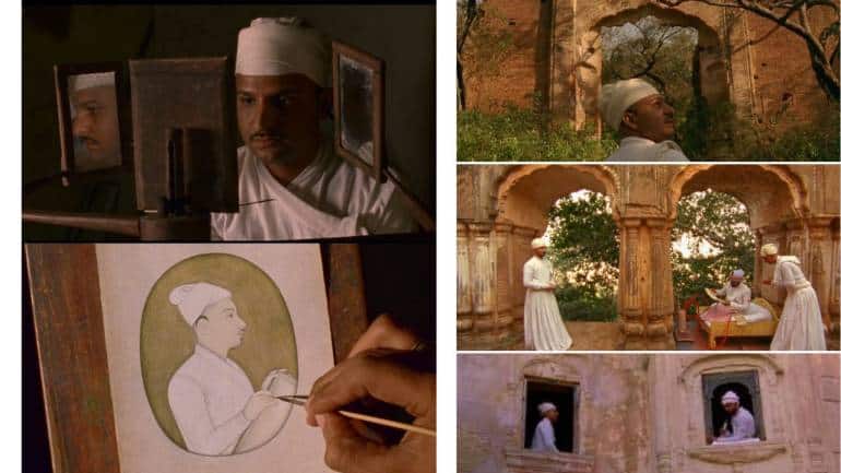 Stills from the film 'Nainsukh' (2010), directed by Amit Dutta. 