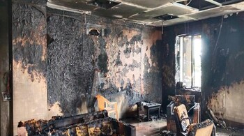 On the day the fire broke out, Nayak had been scheduled to visit the TNUSRB headquarters in Chennai but was informed by a senior officer that a fire had erupted in her office, preventing her from entering the building. (Image: X/@EPSTamilNadu)