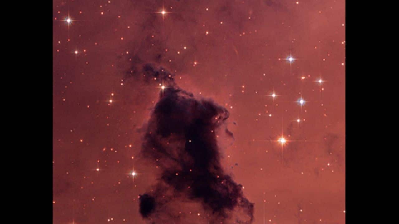 Dusty Filaments in the Milky Way: Delicate, dusty filaments weave through the Milky Way's galaxy center, as captured by Hubble's advanced optics. (Image: NASA)