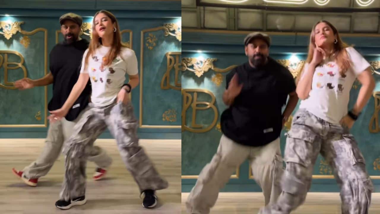 Rasha Thadani grooves to 'Tauba Tauba' with Bosco Martis, Vicky Kaushal says, "Too smooth Rasha..."