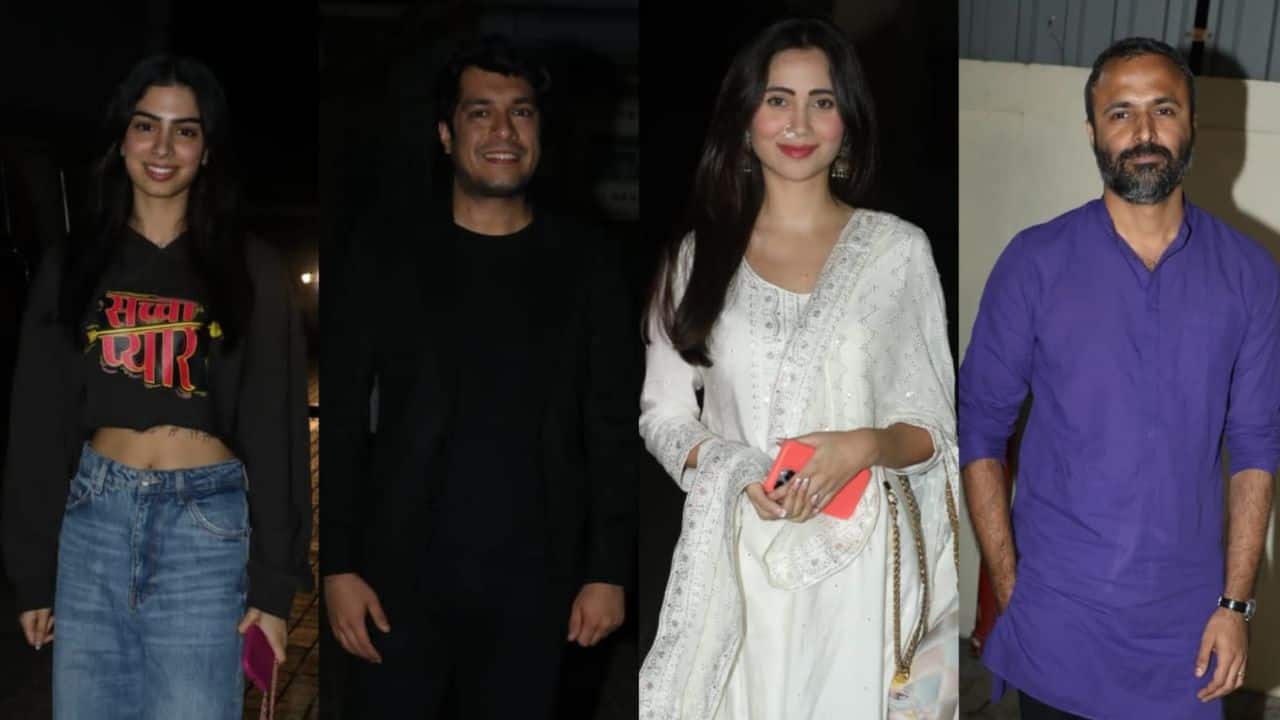 Star-Studded screening of Loveyapa sets the stage for Junaid Khan and Khushi Kapoor’s big debut