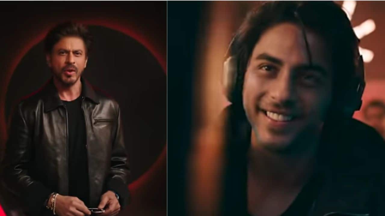 Shah Rukh Khan launches his son Aryan Khan's debut series 'BA***DS', wife Gauri and Suhana join 
