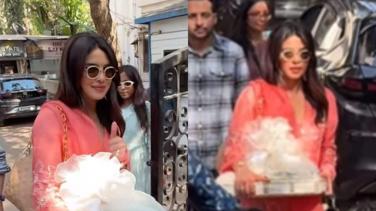 Priyanka Chopra steps out for wedding shopping with family ahead of brother's nuptials