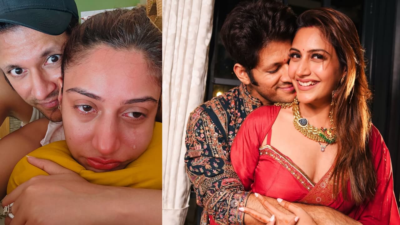 Surbhi Chandna shares crying pic with husband two months after marriage, says, "celebs hardly speak about the tough times"