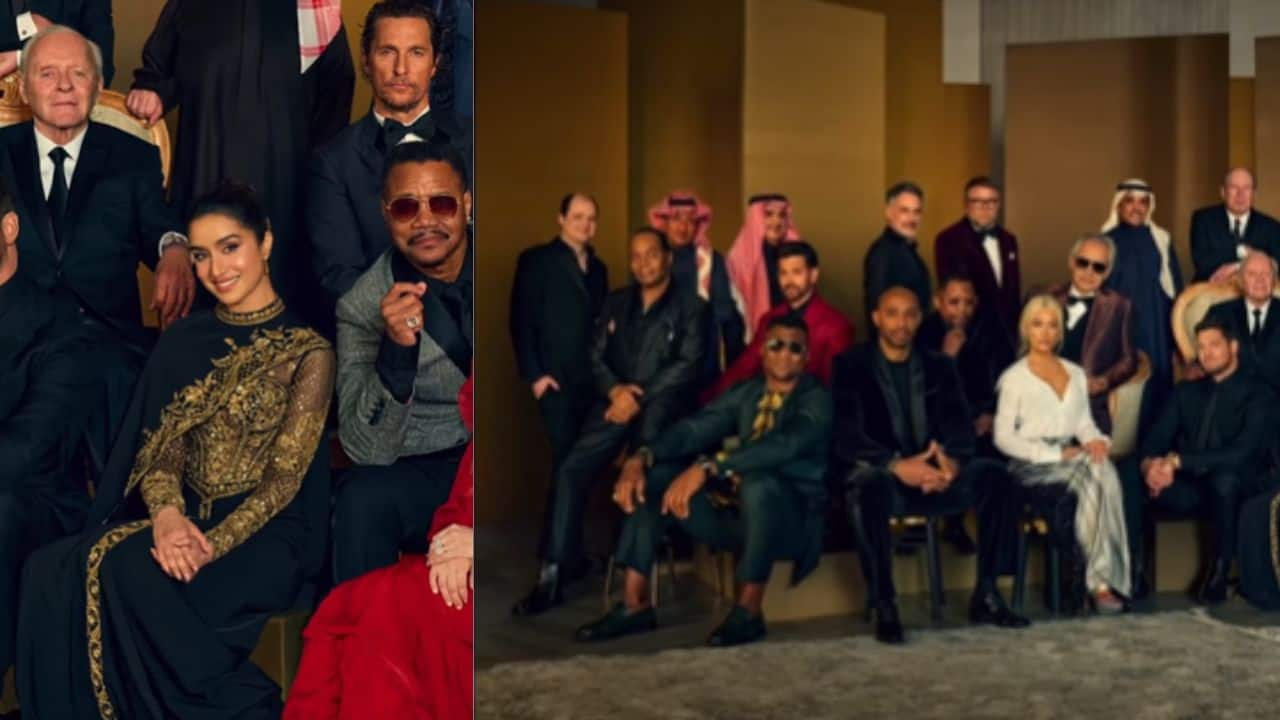 Shraddha Kapoor shares video featuring Morgan Freeman, Hrithik Roshan with Hum Saath Saath Hai song in background, watch here