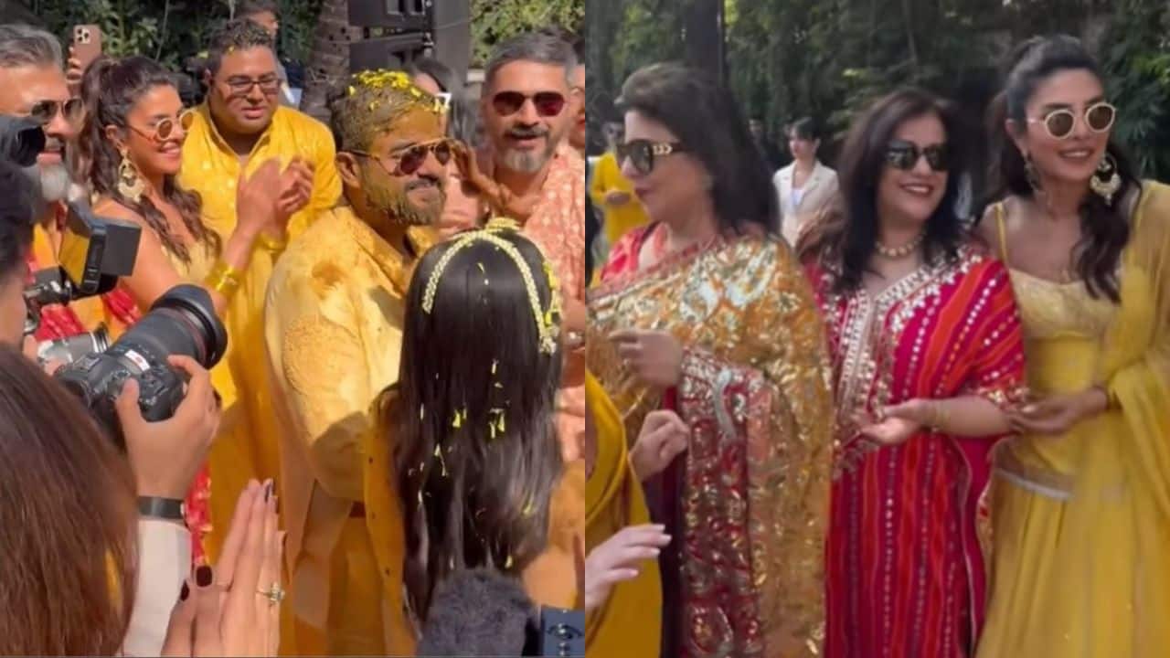 Priyanka Chopra shares inside pics and videos from her brother Siddharth's Haldi ceremony