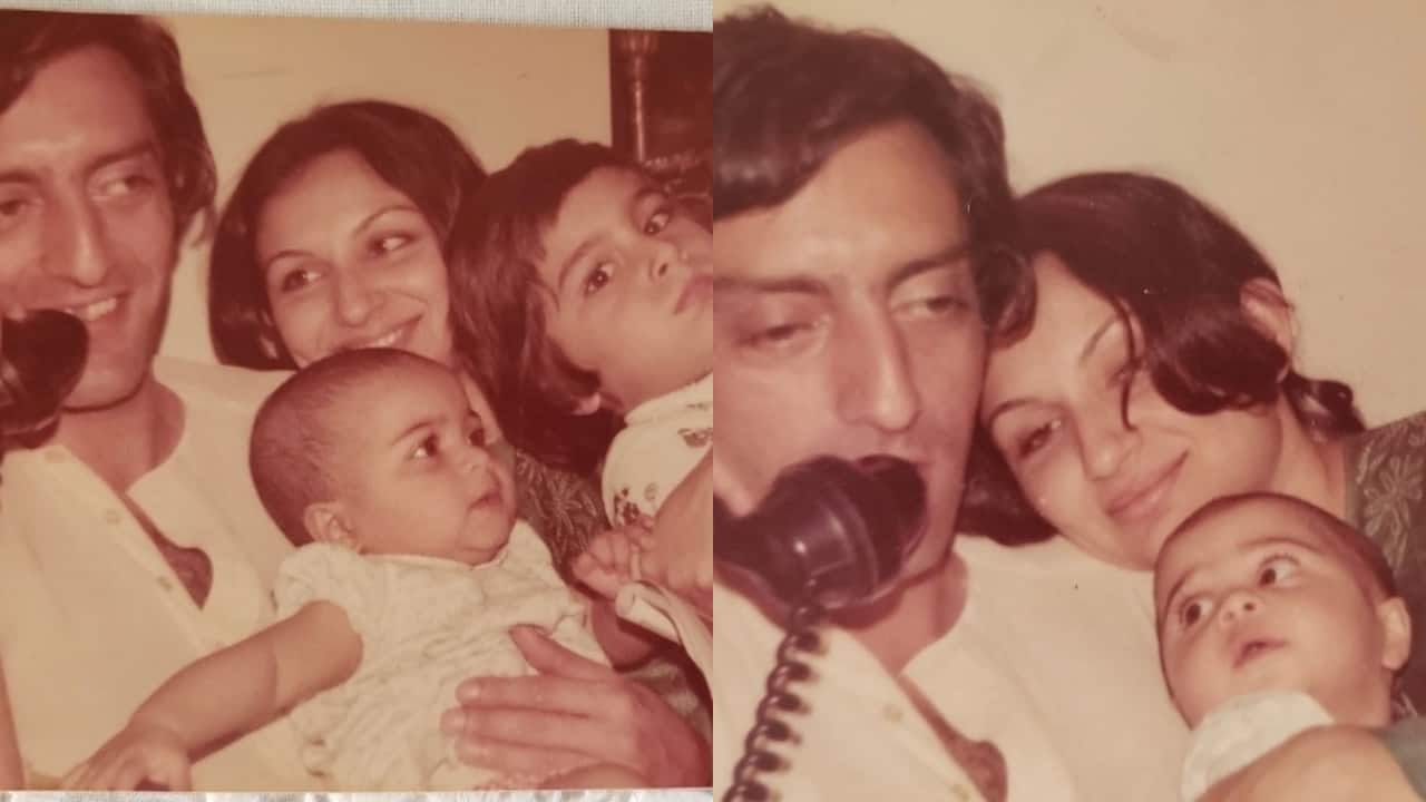 Saba Pataudi shares heartfelt family pics, fans react to Ibrahim’s resemblance to Mansoor Ali Khan