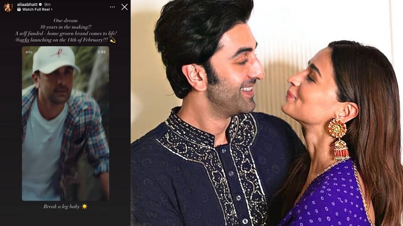 Ranbir Kapoor to launch his fashion brand ARKS, Alia Bhatt gives a big shoutout