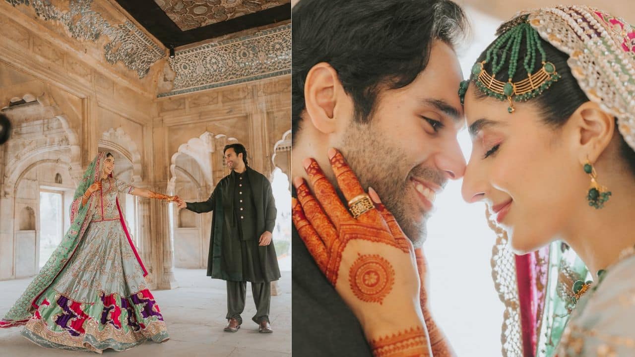 Sanam Teri Kasam fame and Pakistani actress Mawra Hocane ties the knot with Ameer Gilani, see dreamy pics