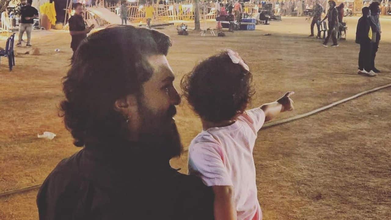 Ram Charan welcomes daughter Klin on the sets of RC16, see here