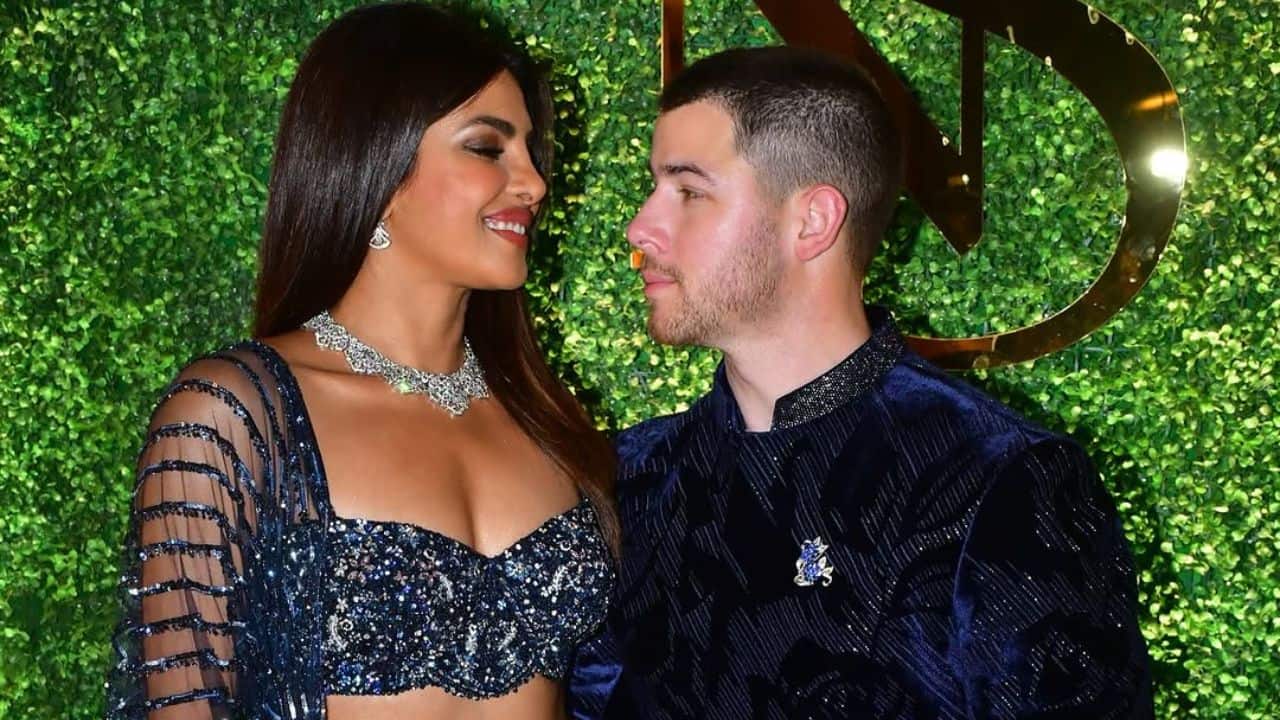 Priyanka Chopra and Nick Jonas look stunning together at her brother Siddharth's pre-wedding function 