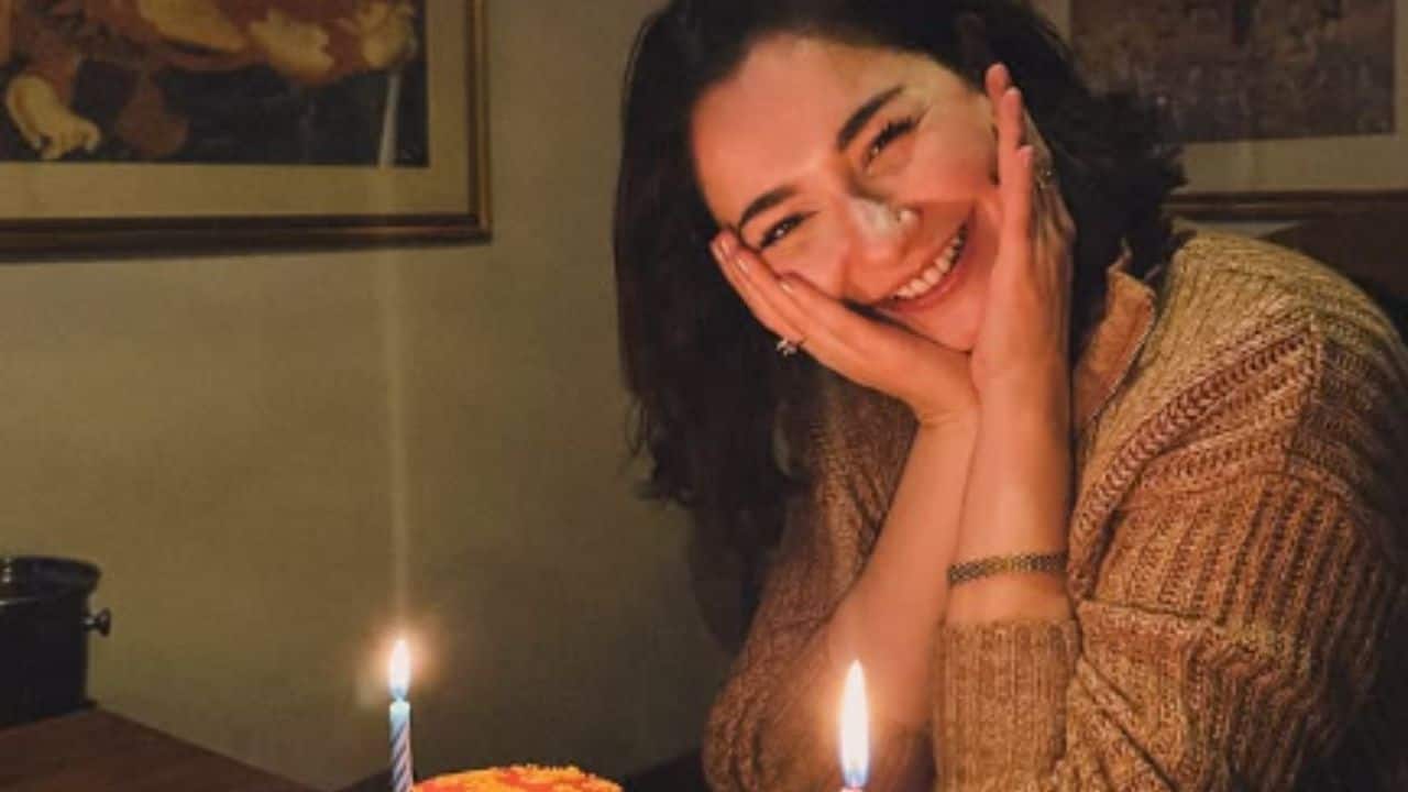 Pakistani actress Hania Aamir shares joyful moments from her pre-birthday celebration