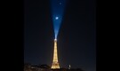 Planetary parade dazzles Paris: Venus and Moon glow over Eiffel Tower in a stunning celestial photo