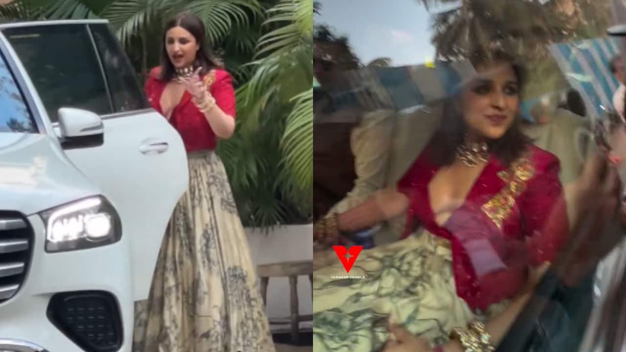 Parineeti Chopra and Raghav Chadha finally attend Priyanka Chopra's brother Siddharth's wedding ending family fead rumours