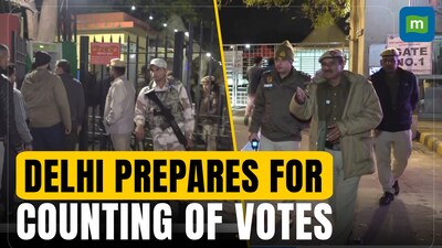 Delhi Assembly Polls: Counting of votes today | Heavy security deployed | Preparations in full swing