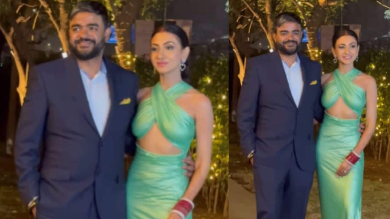 Priyanka Chopra's brother Siddharth Chopra and his wife Neelam Upadhyaya make their first appearance together after wedding, watch here