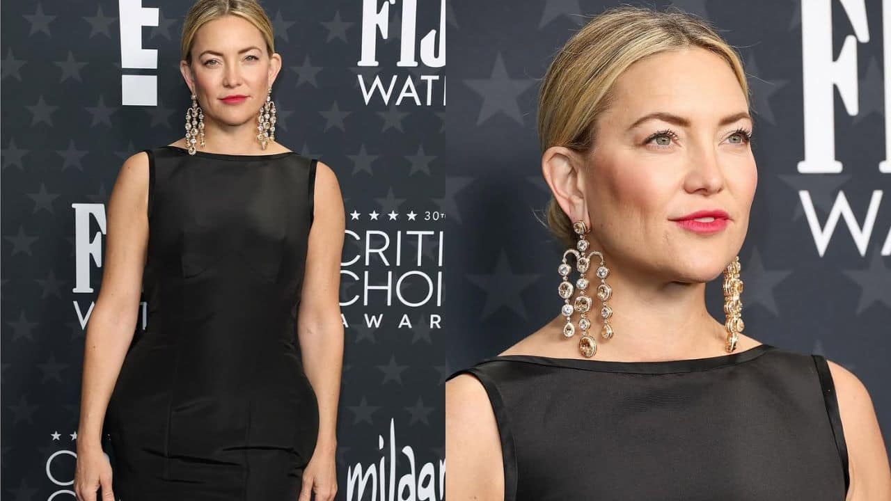 Kate Hudson shines in Sabyasachi jewelry at 2025 Critics Choice Awards 