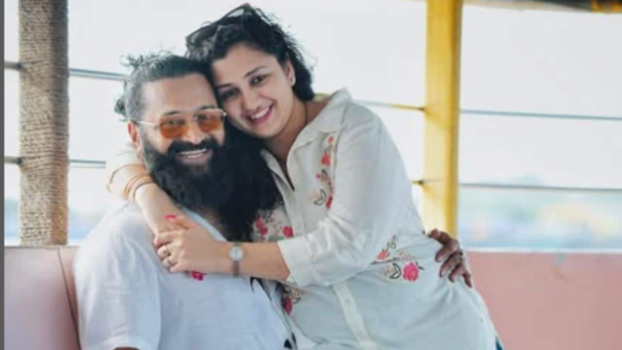 Rishab Shetty celebrates wedding anniversary with wife Pragathi, writes 'My everything' 