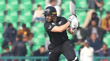 Kane Williamson scored his 47th international century during an ODI against South Africa. (AFP Image)