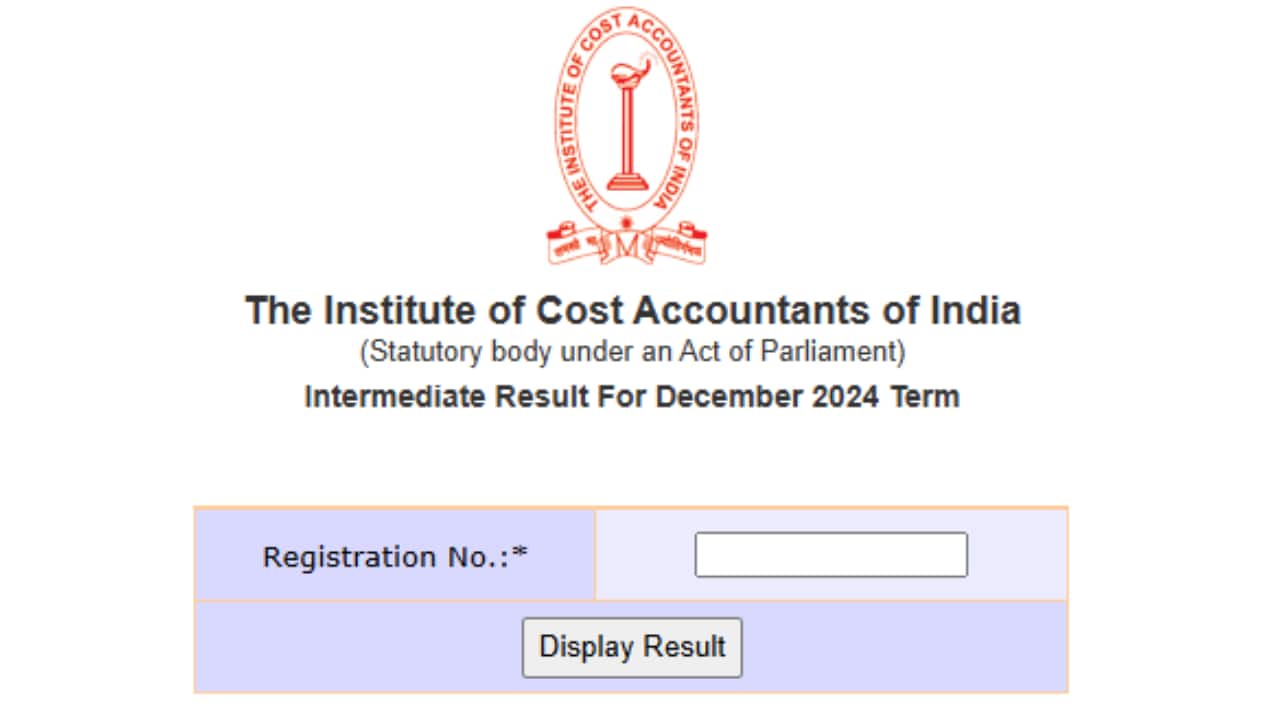 ICMAI CMA December 2024 results declared @eicmai.in: Here's direct link for inter and final results