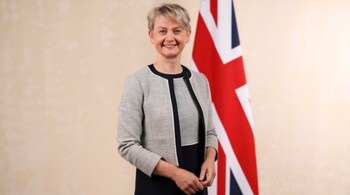 UK Home Secretary Yvette Cooper