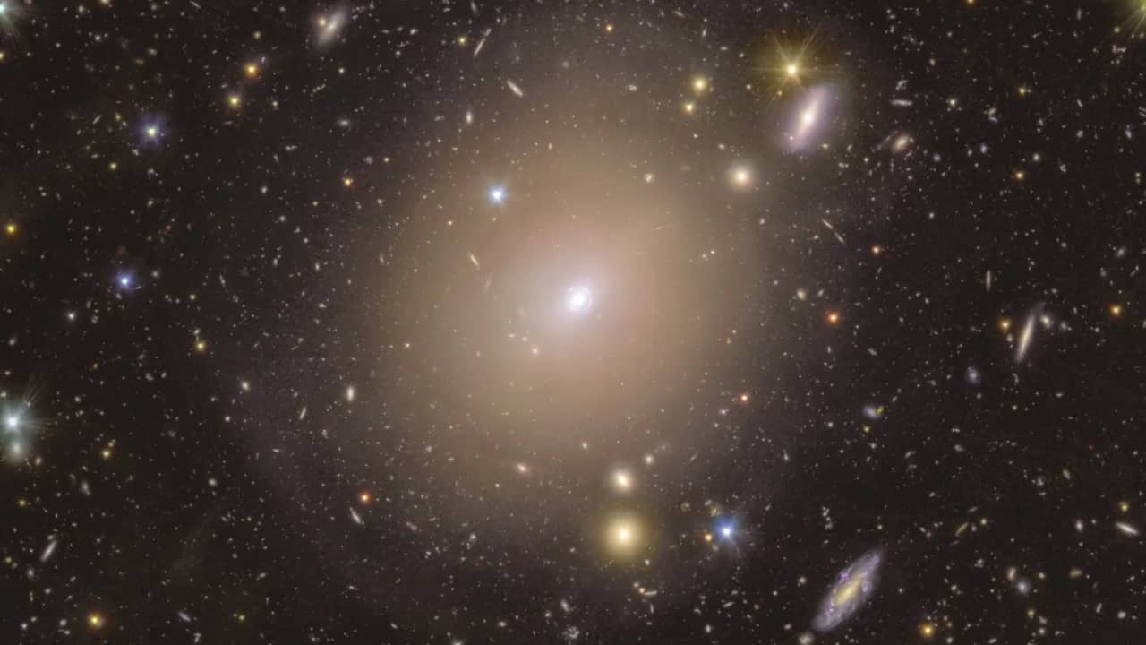 Euclid telescope captures stunning 'Einstein ring' in warped space-time near Earth