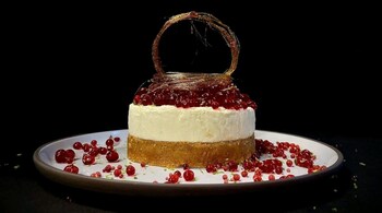 Valentine's Day celebration recipe: Berry Caviar Cheesecake