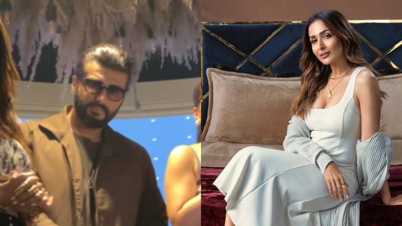 Arjun Kapoor reacts after a fan screams Malaika Arora's name at Mere Husband Ki Biwi event, watch video