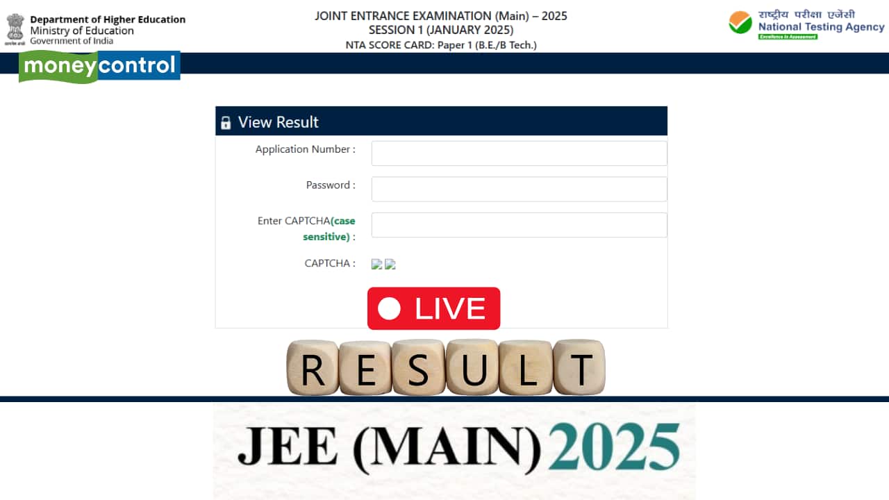 JEE Main Result 2025 (OUT) Highlights: JEE Mains January Session Paper 1 scorecard @ jeemain.nta.nic.in, Paper 2 result anytime soon