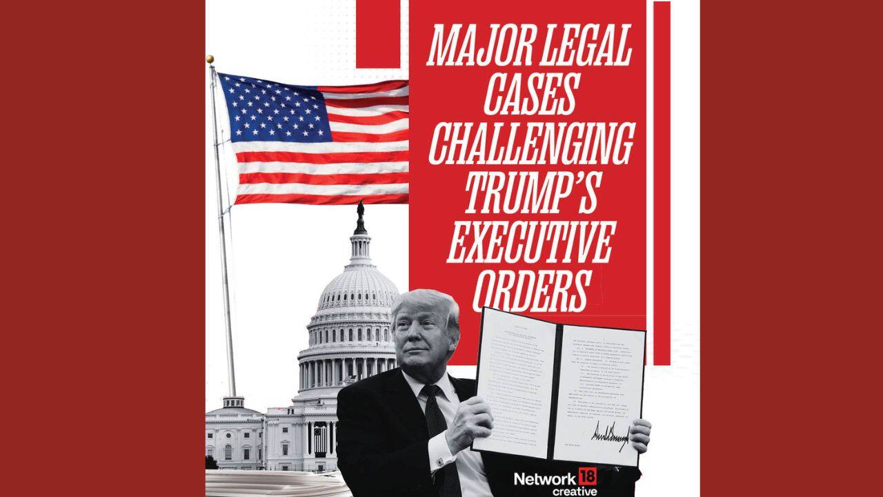 Several policies, such as those related to transgender rights and federal funding for research institutions, have been halted or put on hold by judges as they review ongoing legal challenges. (Image: News18 creative)
