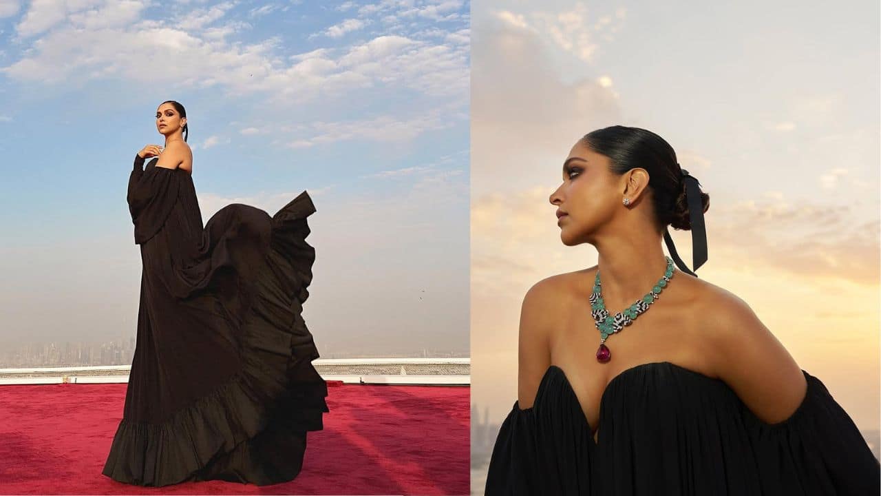 Deepika Padukone stuns in black gown at Cartier event, leaving fans in awe, see pics