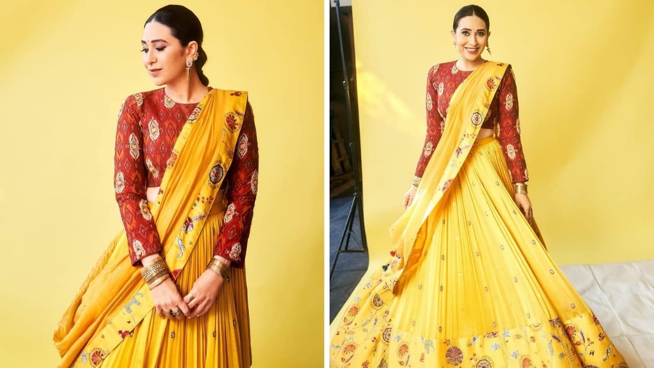 Karisma Kapoor channels ‘90s glam in yellow: Celebs own the spring colour in desi wear