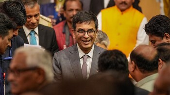 Former Chief Justice of India DY Chandrachud. (File Photo: PTI)