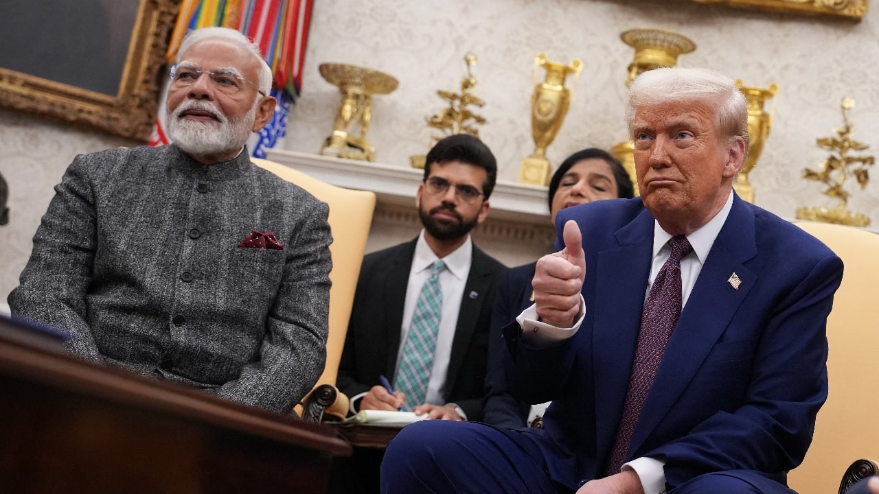 We can beat anybody we want but...' Donald Trump's stern message for China as he meets PM Modi at White House | WATCH