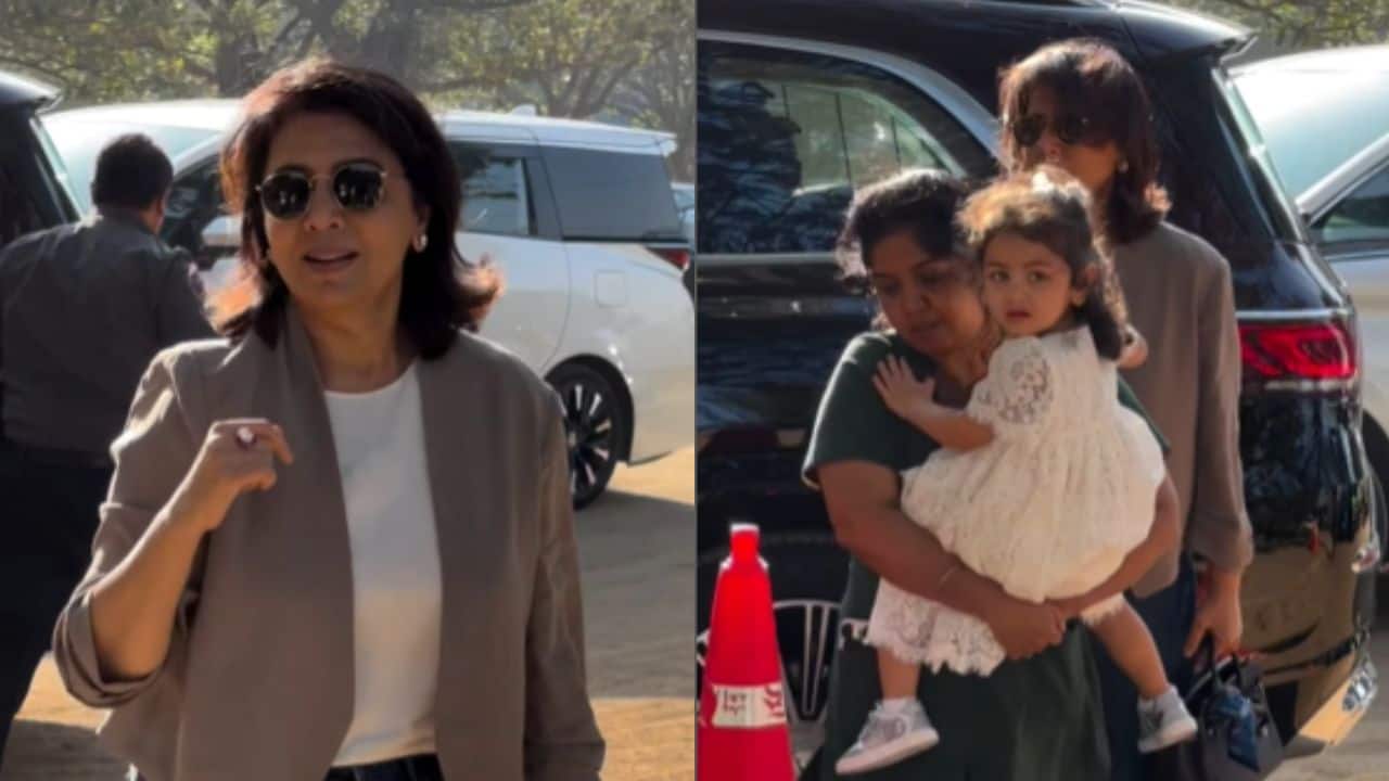 Neetu Kapoor and granddaughter Raha Kapoor steal the spotlight at Randhir Kapoor's birthday bash