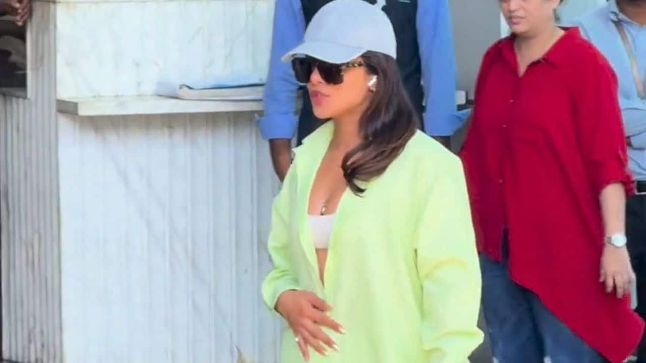 Priyanka Chopra arrives in Hyderabad to film for SS Rajamouli's SSMB29 after attending brother's wedding in Mumbai
