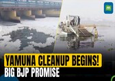 Yamuna Clean-Up Begins in Delhi | BJP’s Big Poll Promise in Action